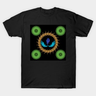 Beauty of Peacock Feathers T-Shirt